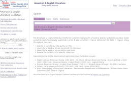 American and English Literature screenshot