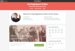 Heritage Quest screenshot