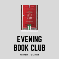 Evening Book Discussion December 2018