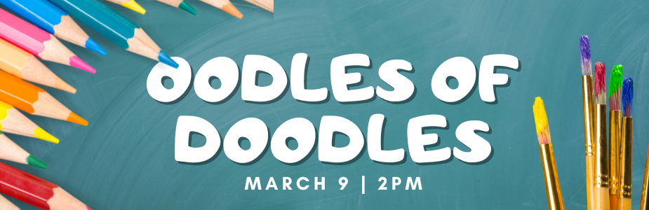 oodles of doodles march 9 2pm