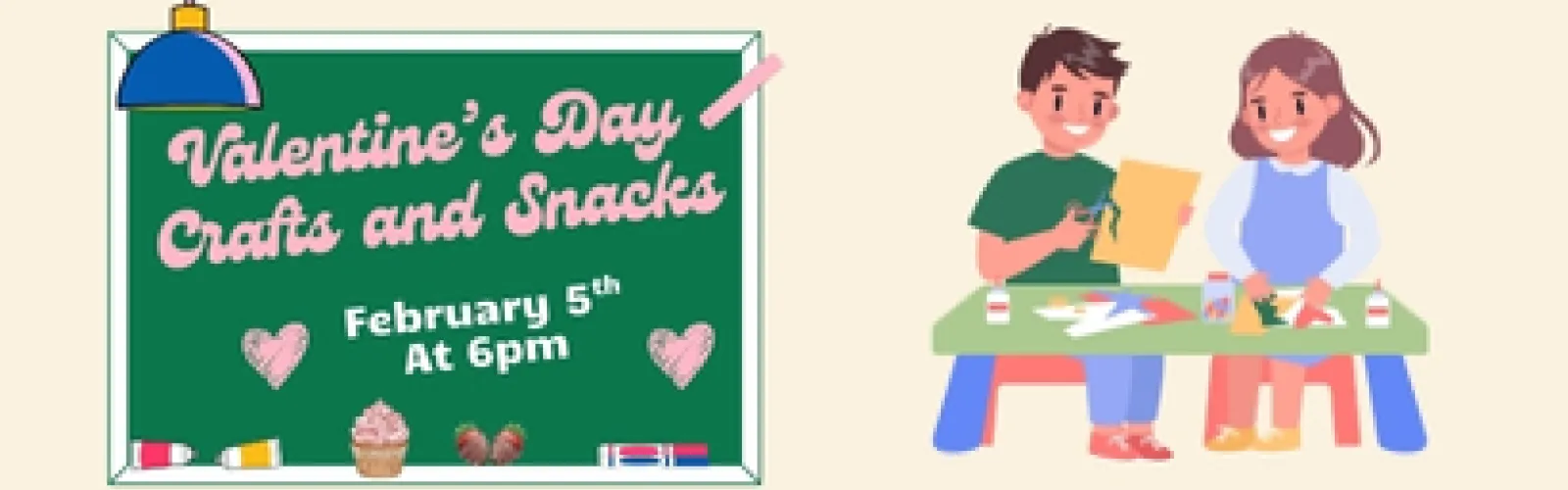 valentine's day crafts and snacks