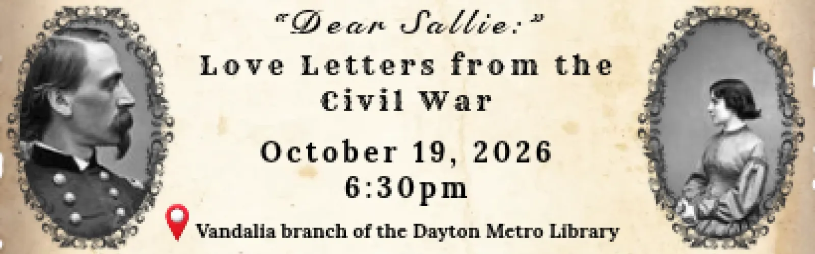 Dear Sallie: Love Letters from the Civil War