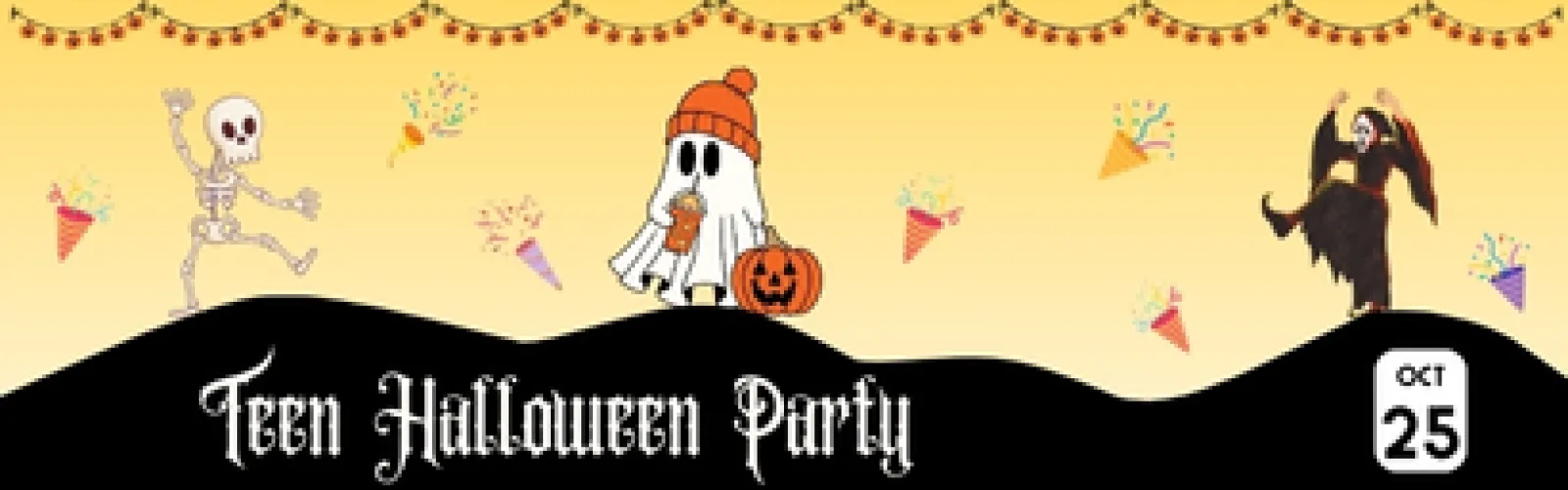 teen halloween party