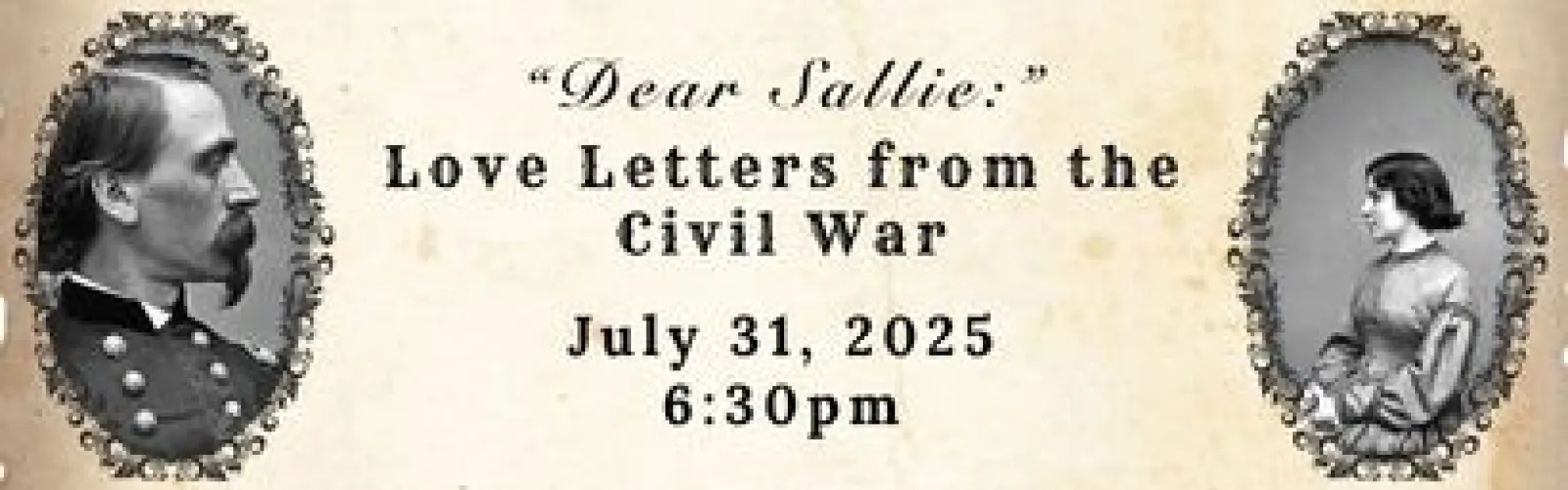 "Dear Sallie:"