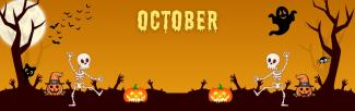 october at the library